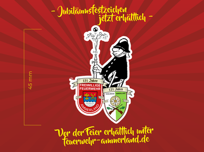 Festzeichen "Ammerlander Jubiläumsfeier 2024"