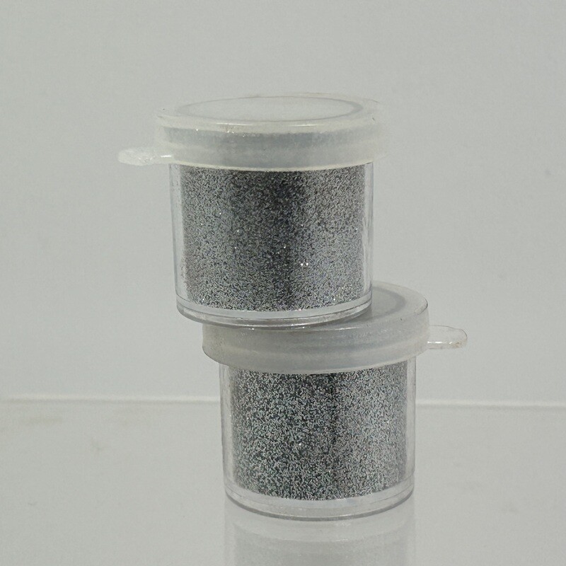 Microbrillantina color Holographic Silver