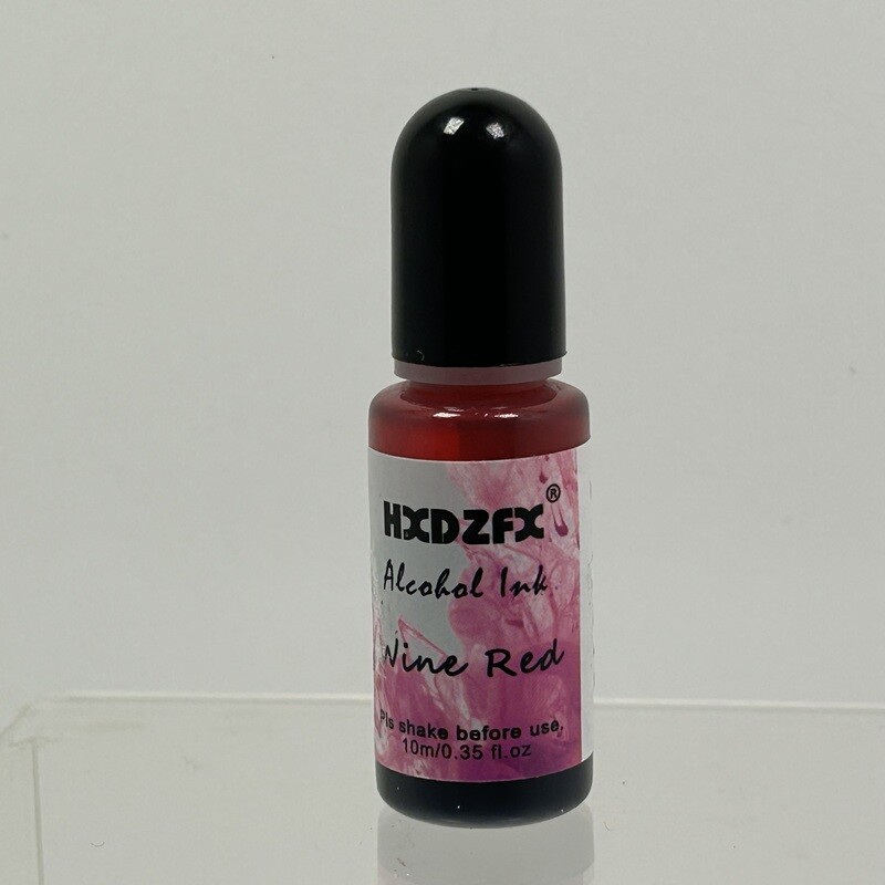 Tinta de Alochol color Wine Red