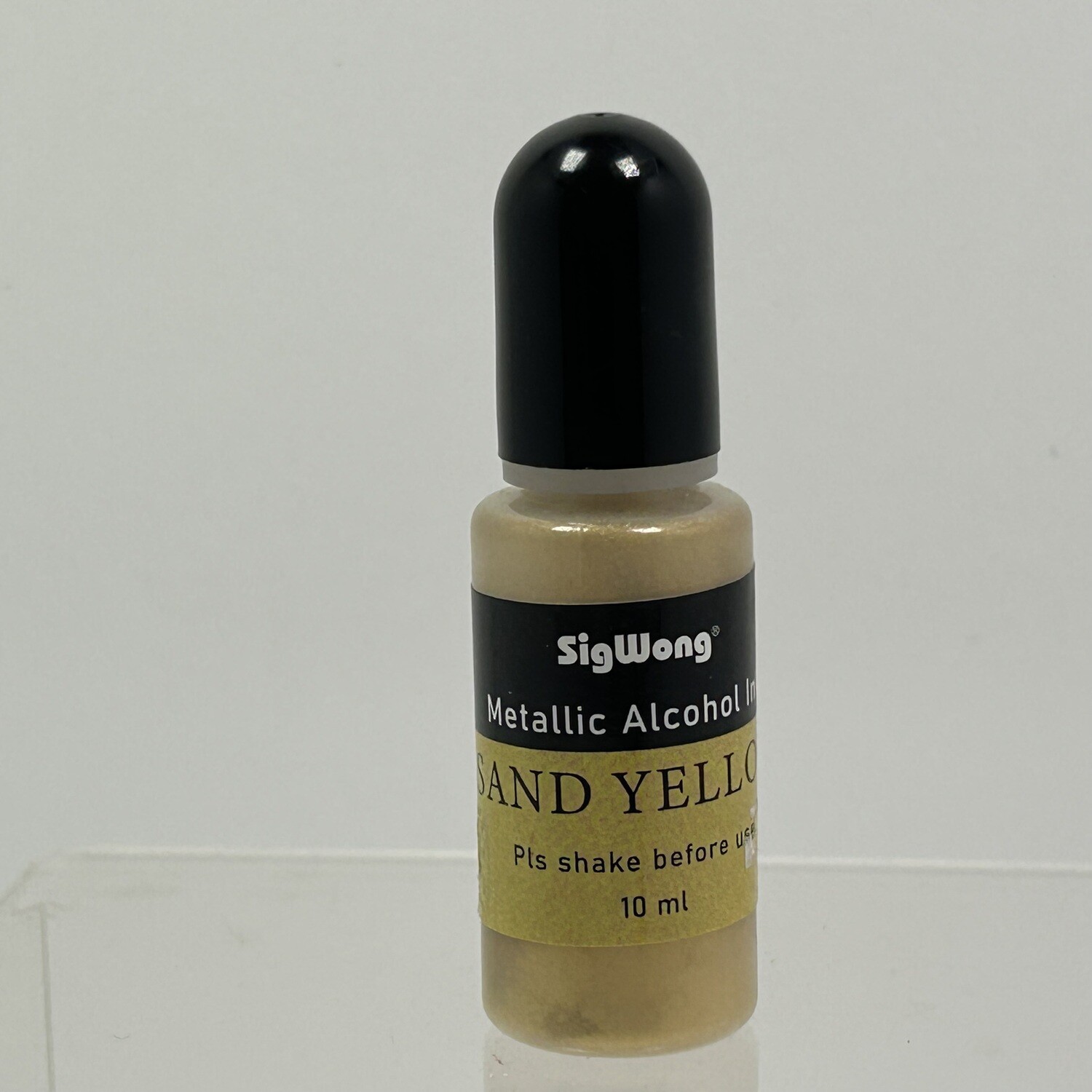 Tinta de Alcohol Metalica Color Sand Yellow