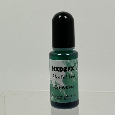 Tinta de Alcohol color Green