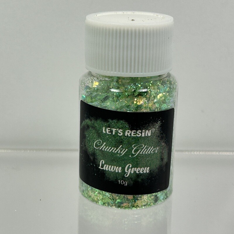 Brrillantina Chunky color Lemon Green Oapl