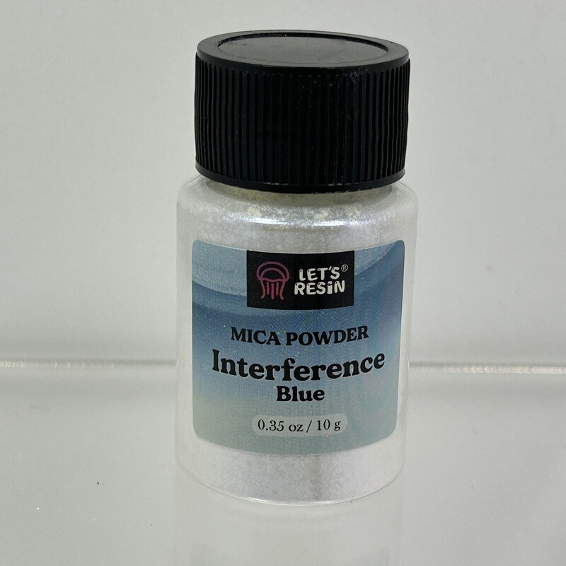 Polvo de Mica Interference color Blue