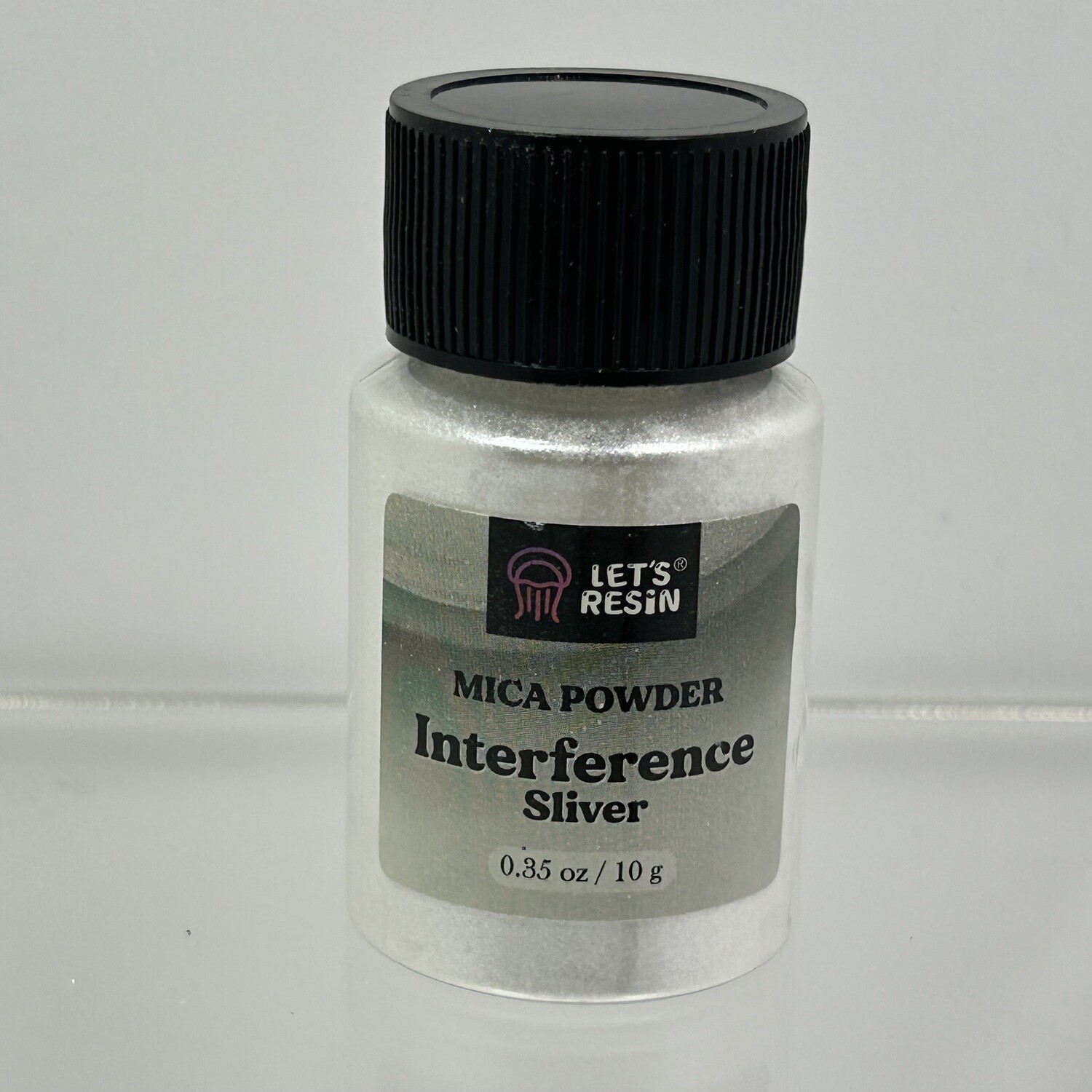 Polvo de Mica Interference color Silver