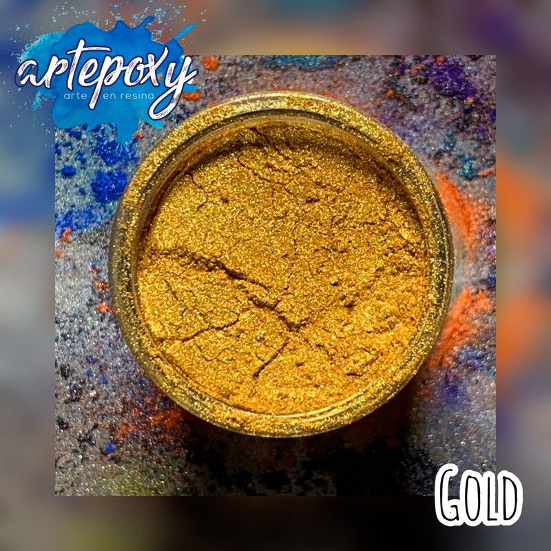 Polvo de mica color Gold 5 gramos