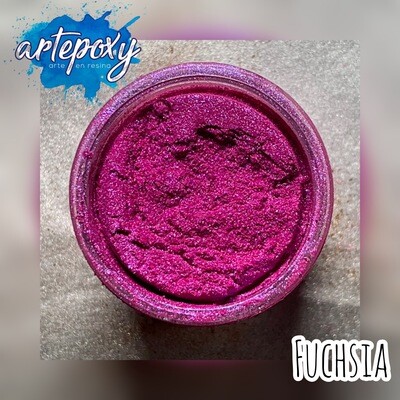 Polvo de mica color Fuchsia 5 gramos