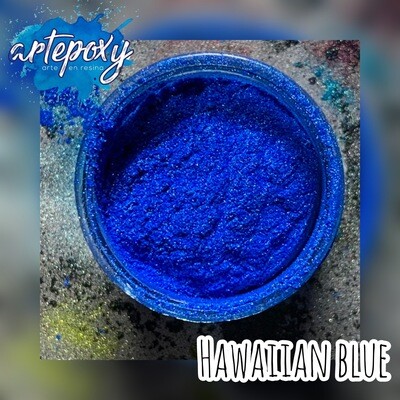 Polvo de mica color Hawaian Blue 5 gramos