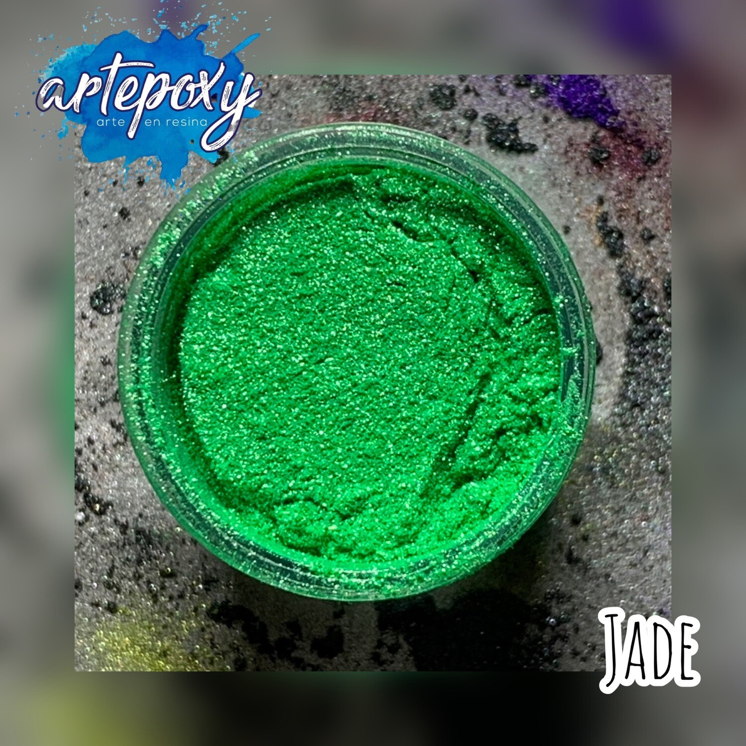 Polvo de mica color Jade 5 gramos