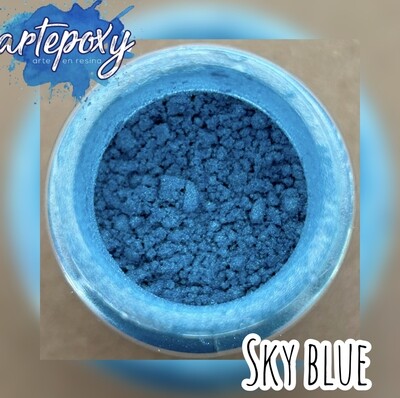 Polvo de mica color sky Blue 5 gramos