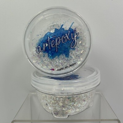 Escarcha color tornasol