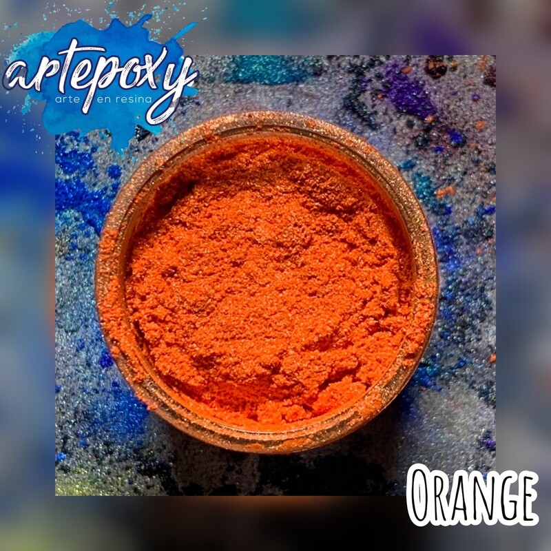 Polvo de mica color Orange 5 gramos