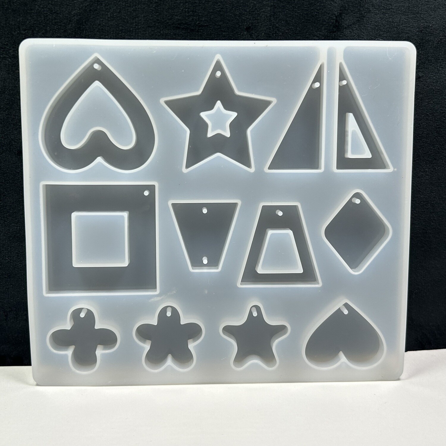 Molde de silicon aretes