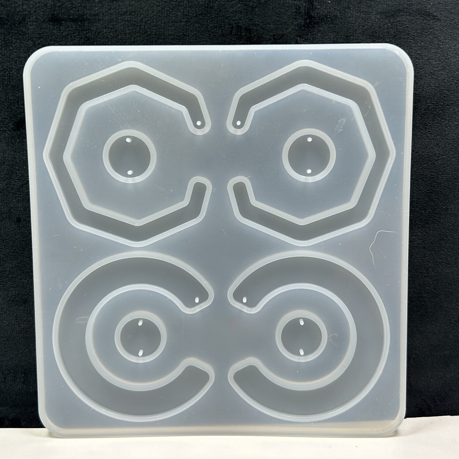 Molde de silicon de argollas