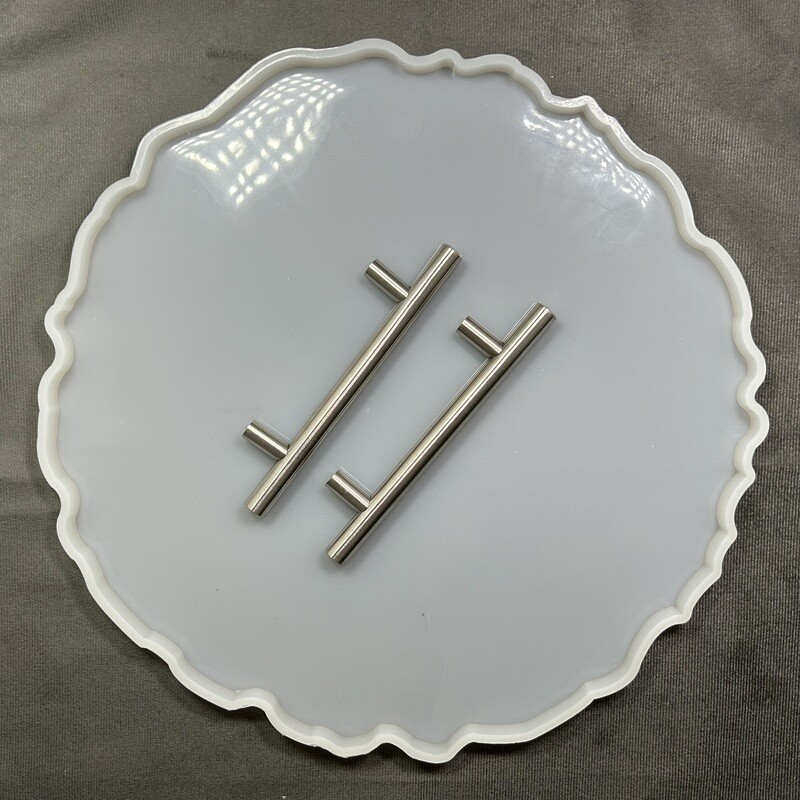 Molde tray geoda gigante 36 cm de diámetro con agarraderas