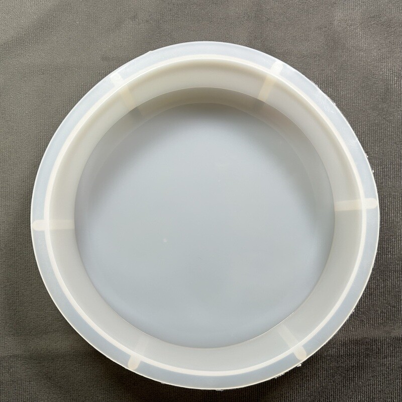 Molde para encapsular redondo 18 cm de diámetro y 5cm de profundidad.