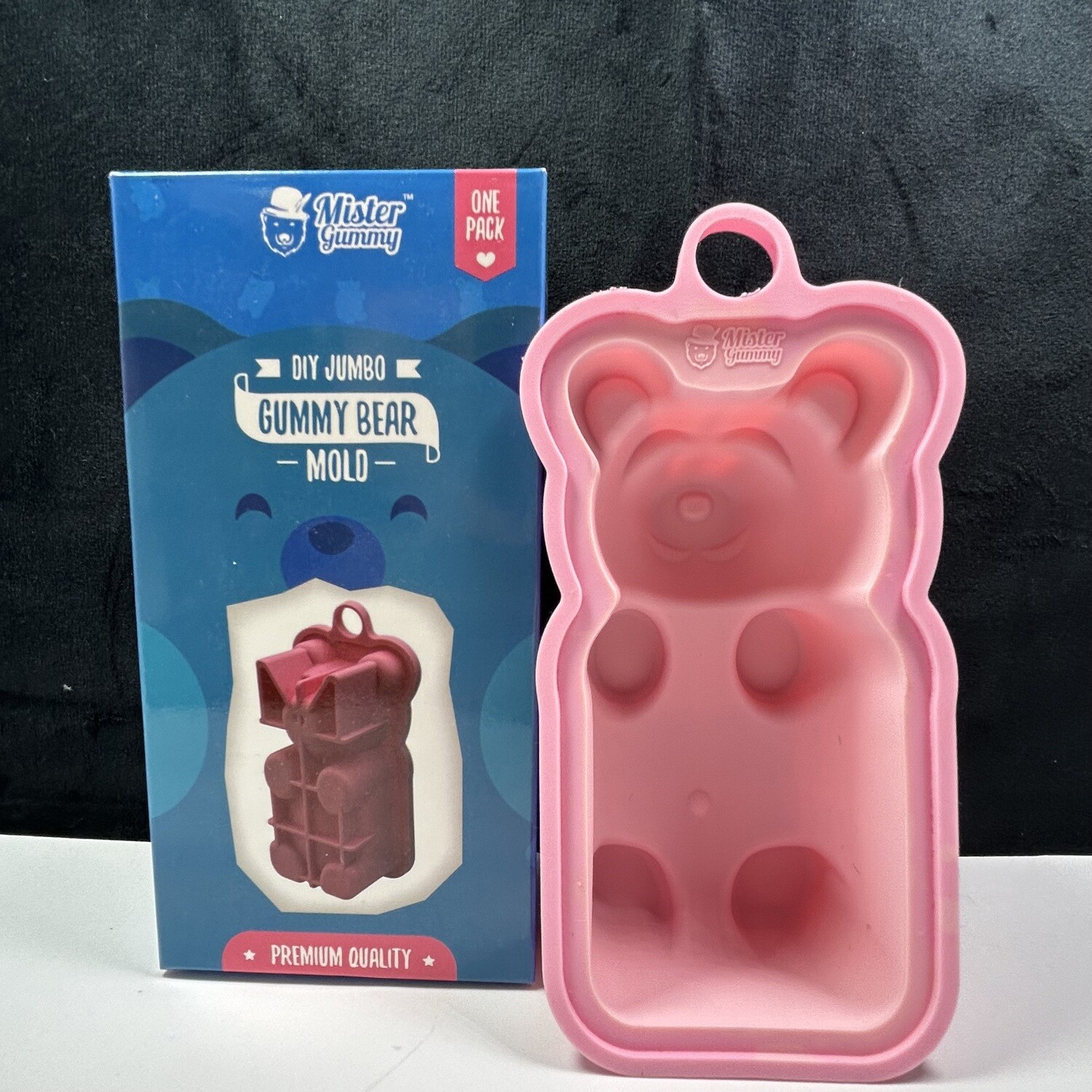 Molde gummy bear mediano 11 cm. De largo acabado mate.