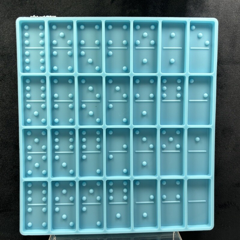 Molde silicon de dominoes