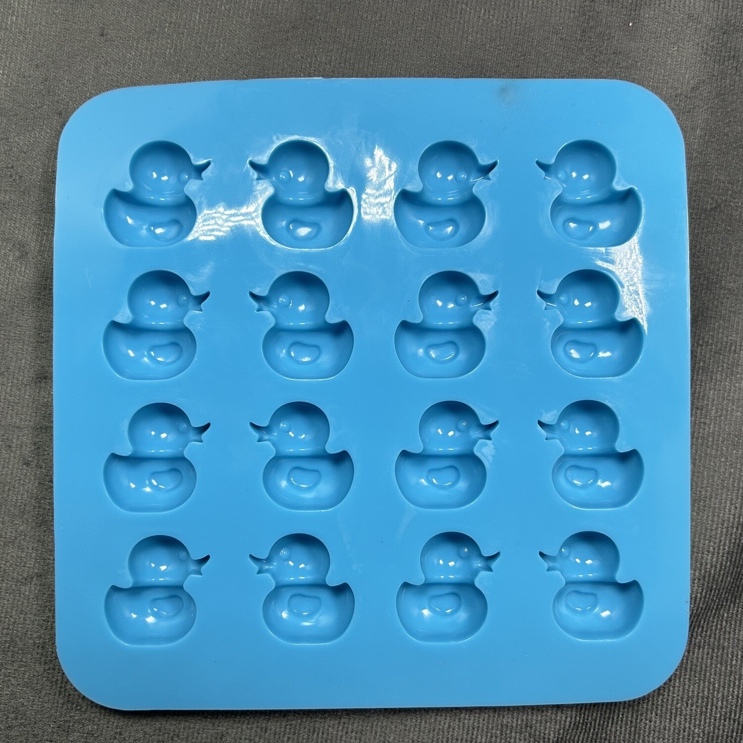 Molde de silicona patitos de hule