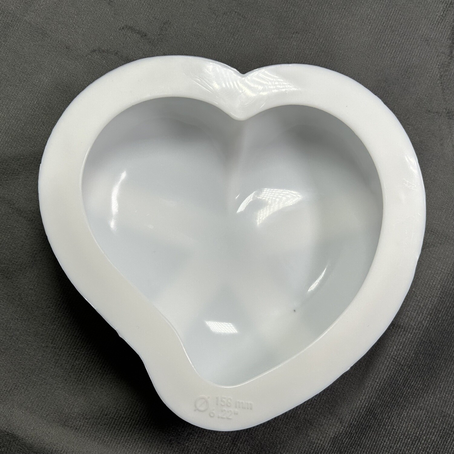 Molde de corazón 3D para encapsulado 15 cm de largo