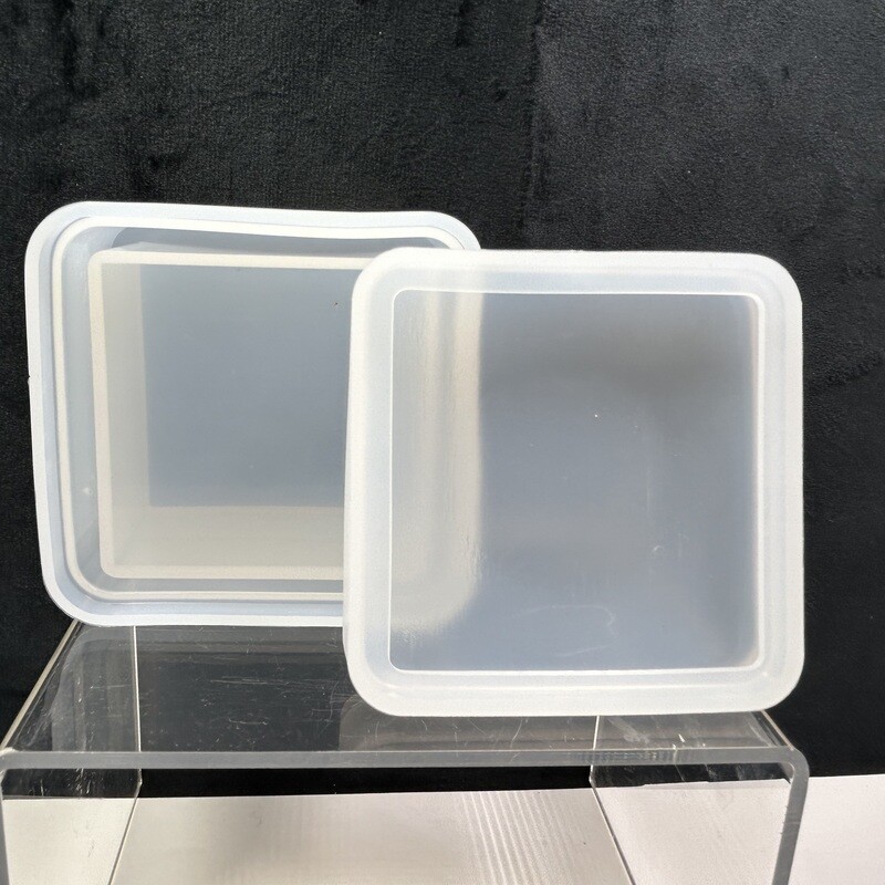 Molde caja con tapa cuadrado 10 cm.