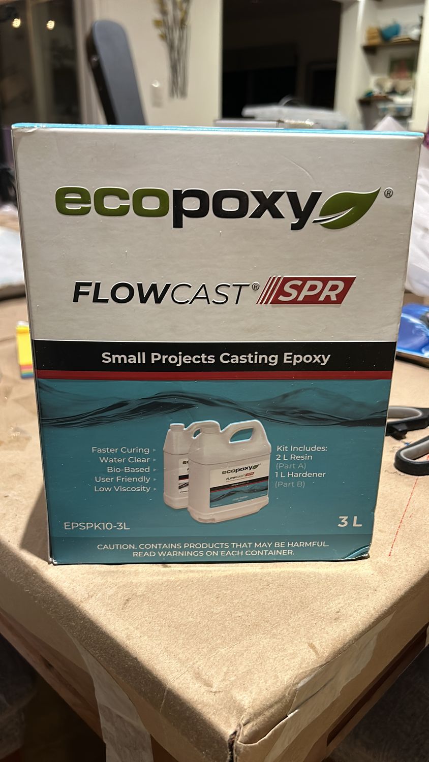 Resina ECOPOXY flowcast 2:1 para encapsulado profundo