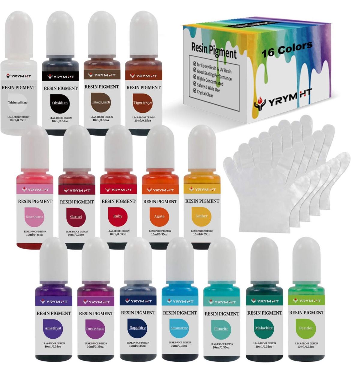 Caja De Tintas De Alcohol 16 Colores