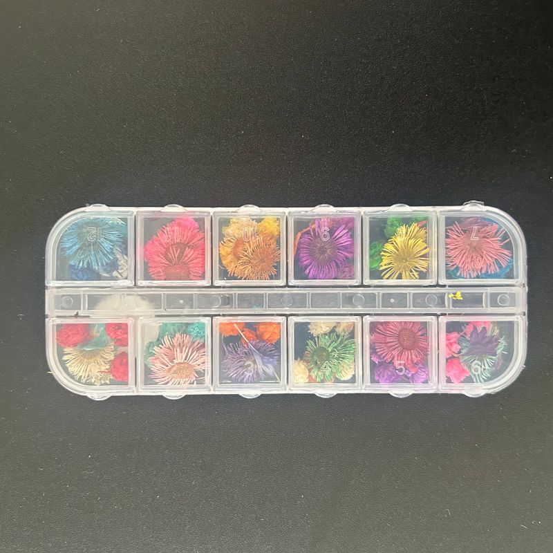 Caja de mini florecitas secas