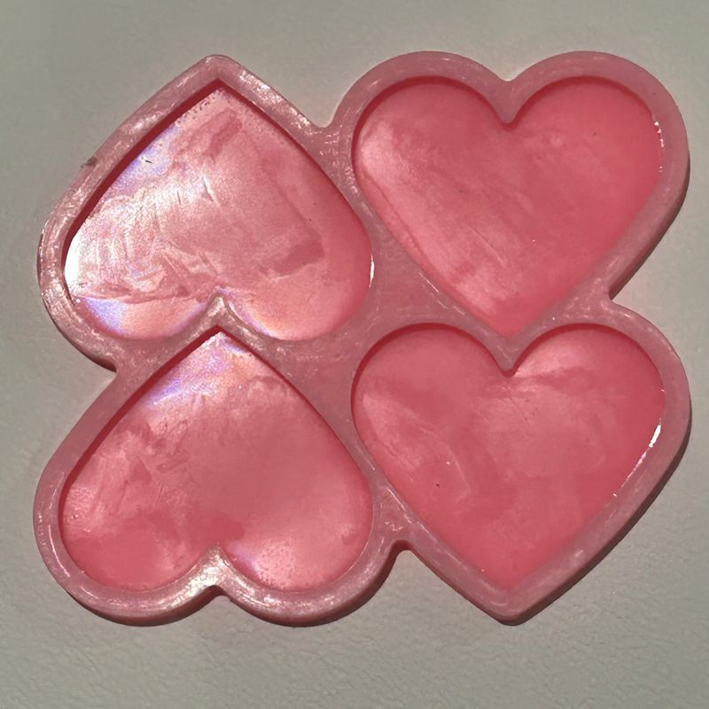 Molde pop socket corazón