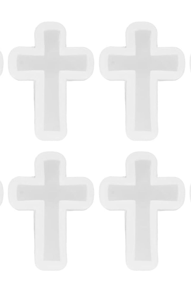 Set de 4 moldes de cruces