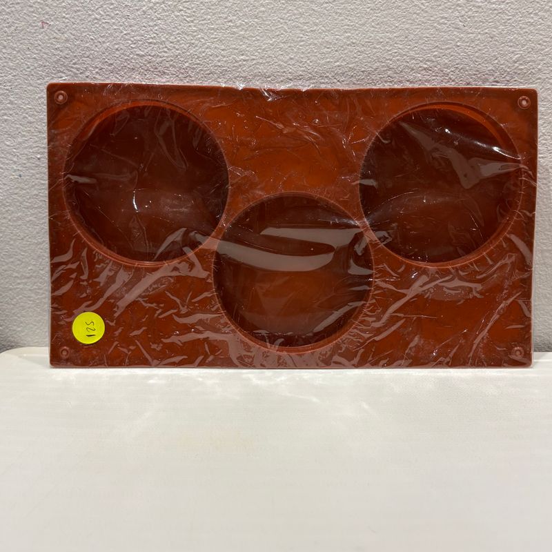 Molde para 3 porta vasos redondos de 10 cm de diámetro