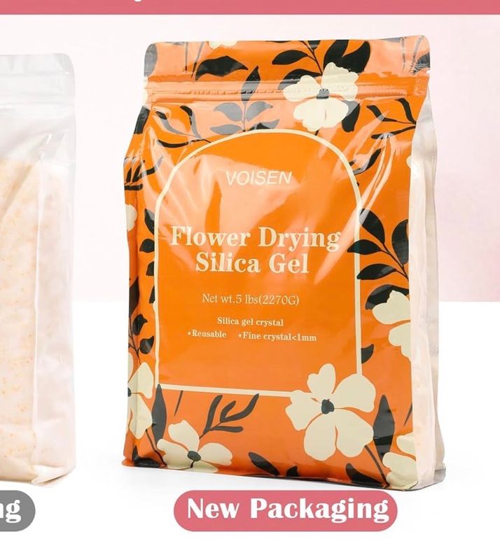 Arena de silica para secar flores 5 libras