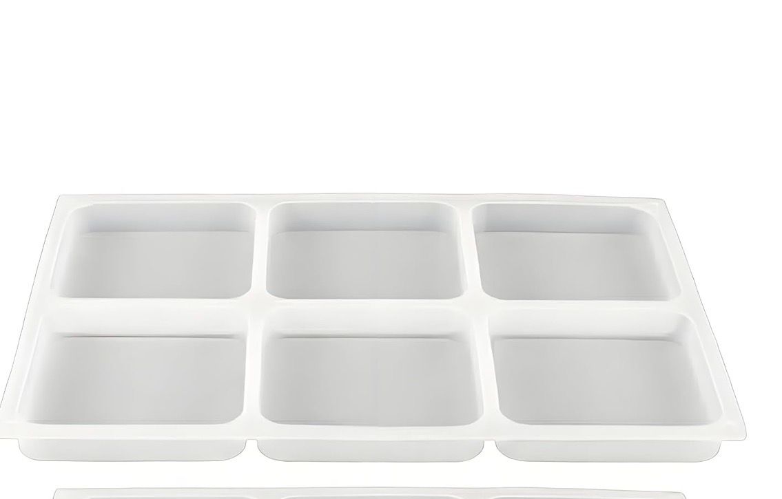 Molde para porta vasos cuadrados