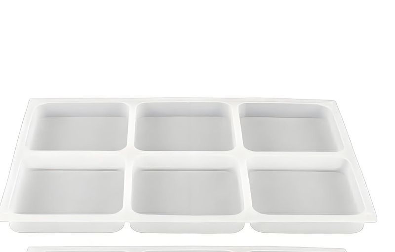 Molde para porta vasos cuadrados