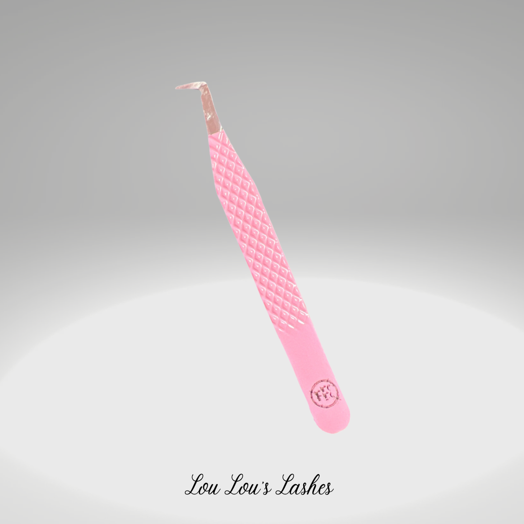 NEW Fibre Tip L Shape Tweezers