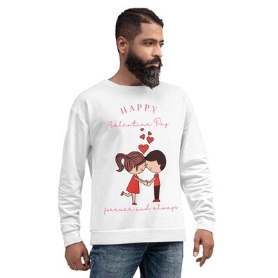 Happy Valentine Day Unisex Sweatshirt