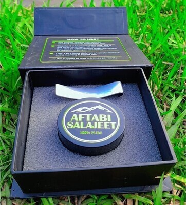100% Pure Aftabi Shilajit ( Salajeet ) With Money Back Guarantee ( 10 Grams )