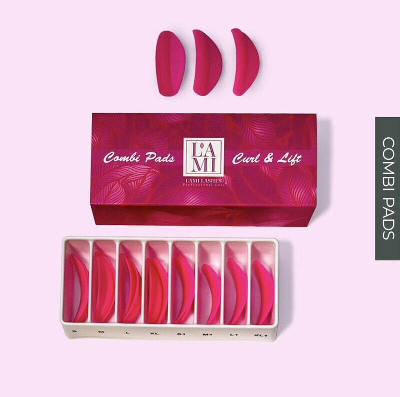 Lami Lashes Comby Pads Pink
