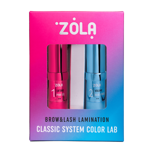 Zola Brow and Lash Lamination Color System