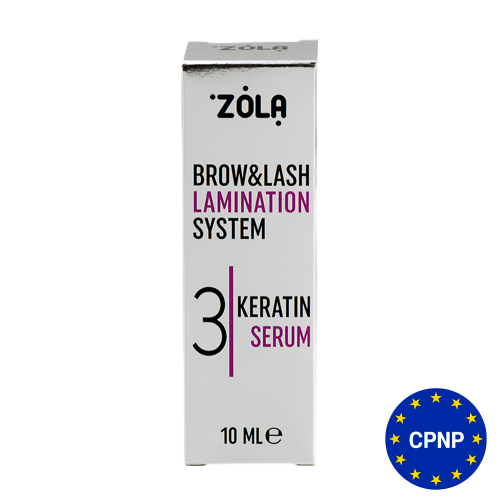 ZOLA brow lash lamination system keratin serum