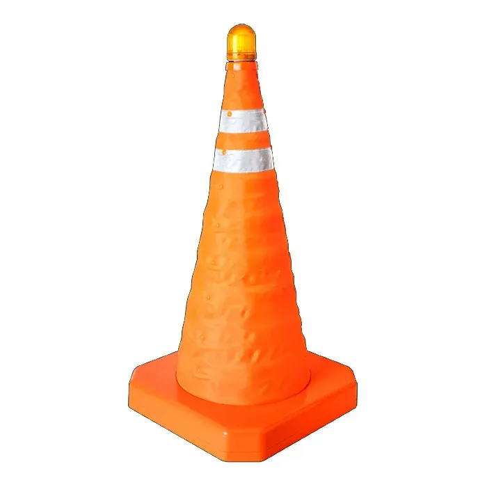 Mactronic Collapsible Traffic Cone with LED Flashing Light