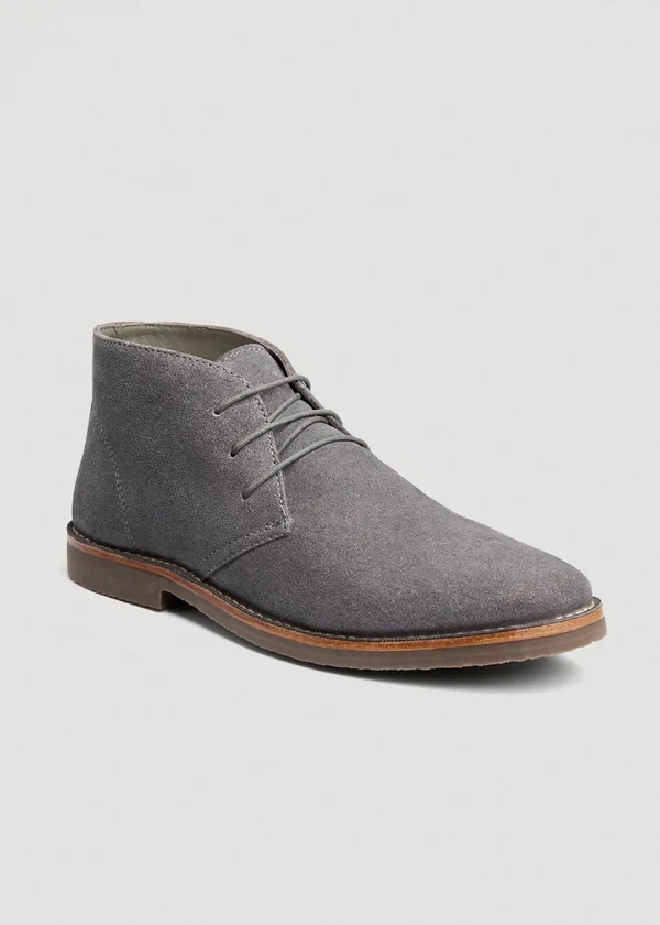 Grey chukka boot