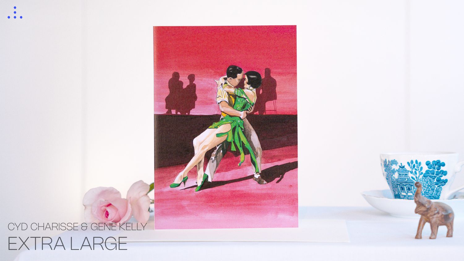 "Moments in Music" - Cyd Charisse & Gene Kelly - 100% Recycled Card