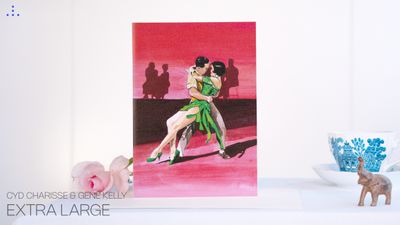 "Moments in Music" - Cyd Charisse & Gene Kelly - 100% Recycled Card