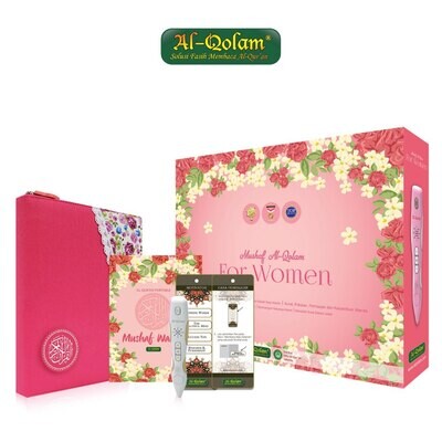 Set Al Quran Digital Pen Mushaf Wanita