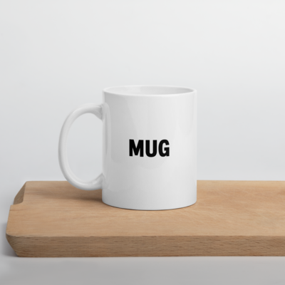 Basic white mug