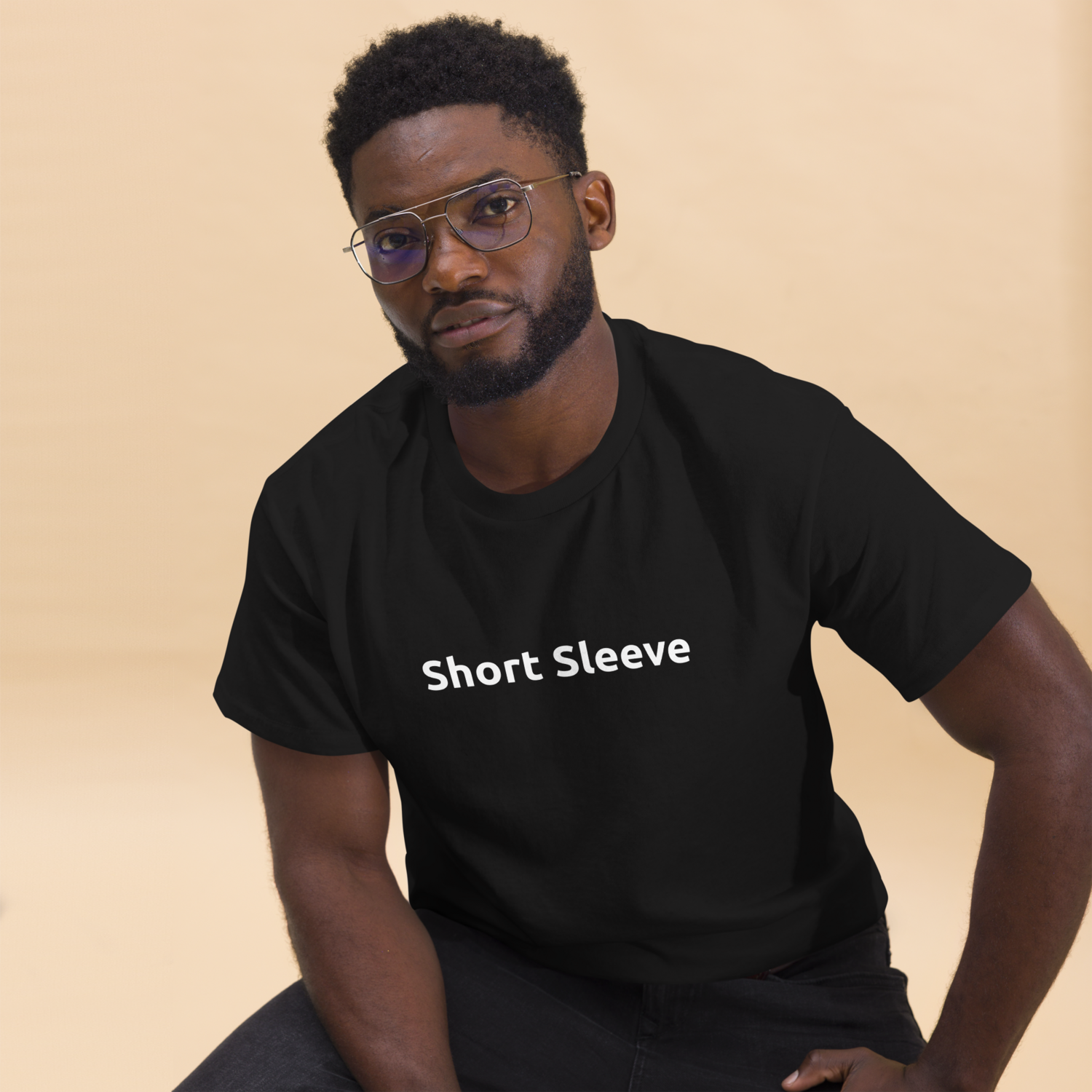 Basic black tee