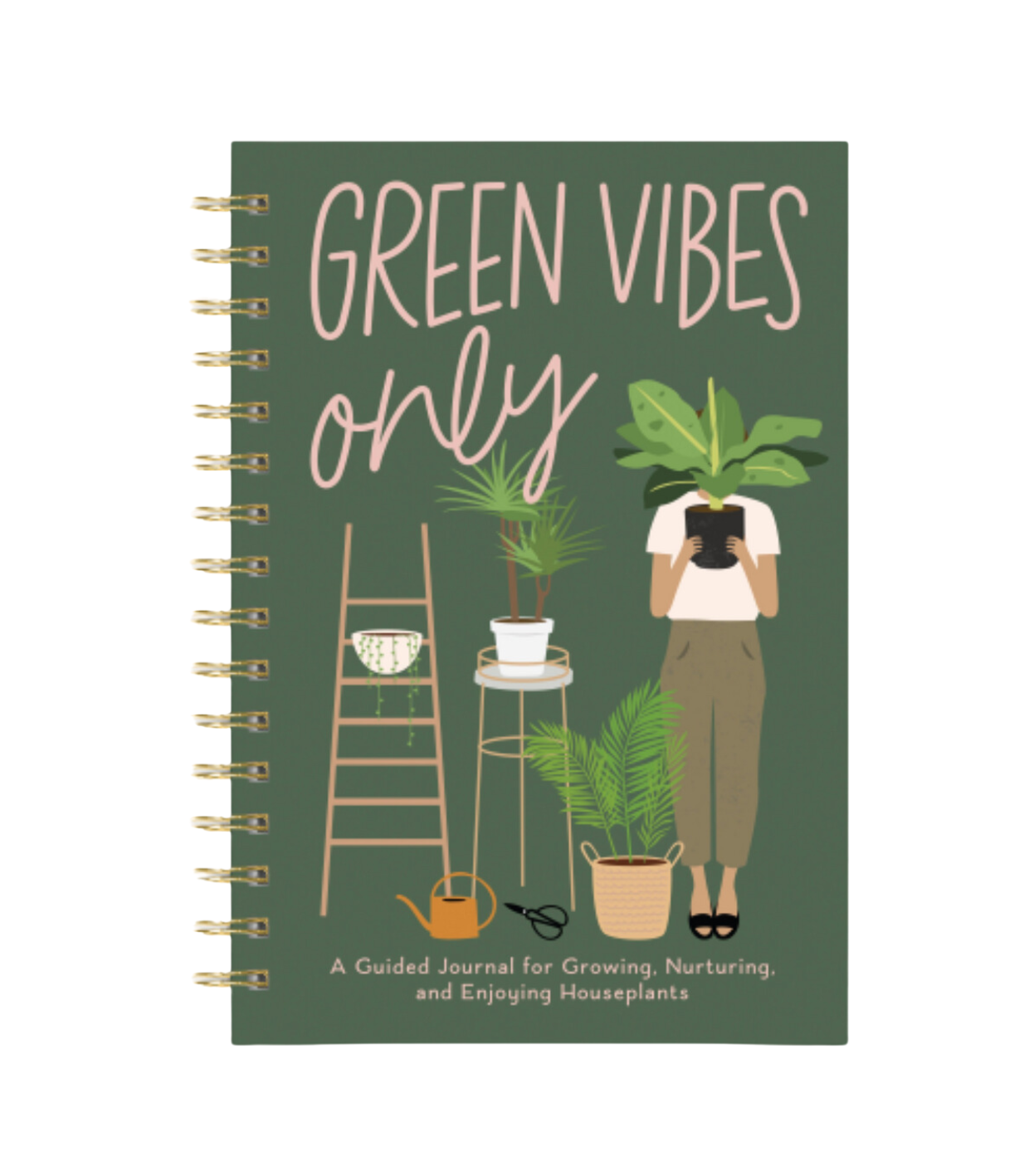 GREEN VIBES ONLY GUIDED JOURNAL