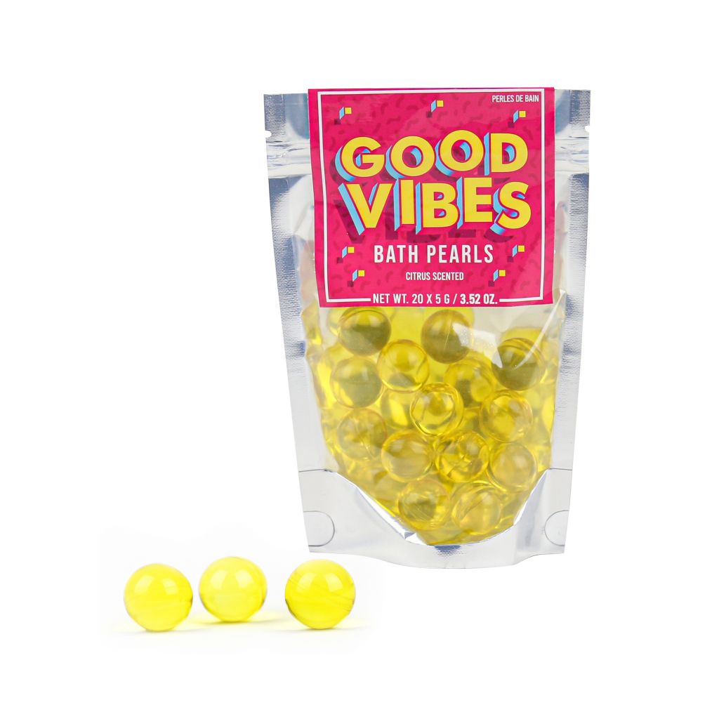 Good vibes bath pearls