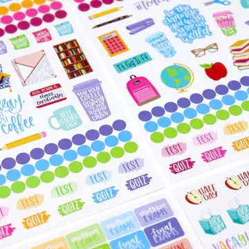 Teacher stickers