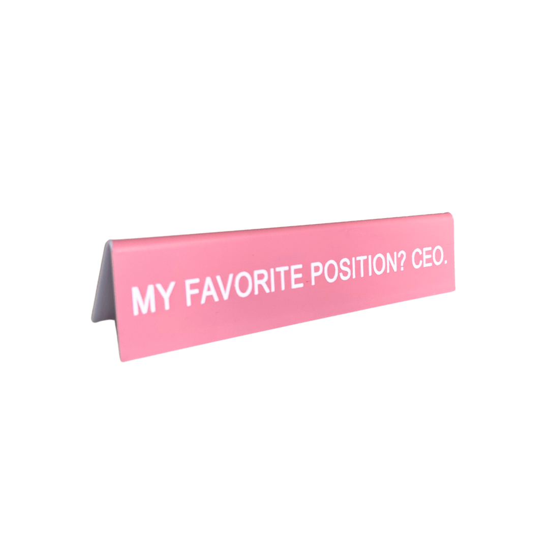 CEO sign
